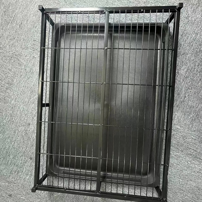 Square Tube Iron Wire Steel Frame for Dogs' Urinals Splash-proof and Step-proof Design