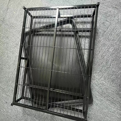 Square Tube Iron Wire Steel Frame for Dogs' Urinals Splash-proof and Step-proof Design