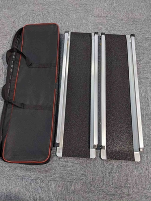 600lbs Loading Capacity Aluminum Alloy Wheelchair Ramp for Enhanced Accessibility