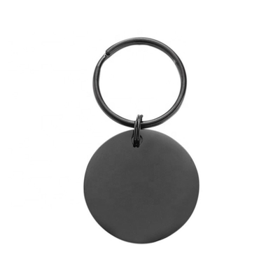 Personalized Pet Tag Stainless Steel Circle Engraved Name ID Collar for Dog Cat Gift
