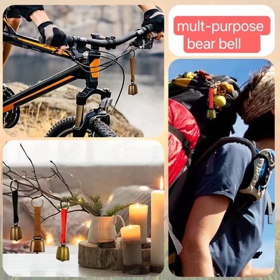 Sustainable Outdoor Safety Bear Bell For Hikers Essential Tool For Camping And Hiking
