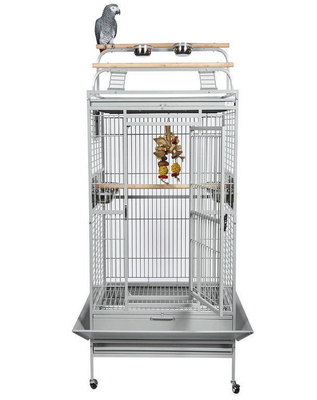 Large Size Wear-Resistant Metal Steel Parrot Cage Super Luxury Pet-Friendly Breed House