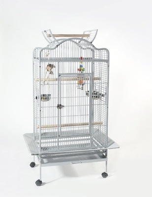 Large Size Wear-Resistant Metal Steel Parrot Cage Super Luxury Pet-Friendly Breed House