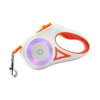 Custom Logo Automatic Pet Dog Leash Lead with Bright LED Lights and Durable Material