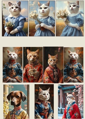 Customized Aluminum Alloy Frame for Pet Portrait Decorative Painting OEM ODM Accepted