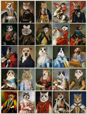 Customized Aluminum Alloy Frame for Pet Portrait Decorative Painting OEM ODM Accepted