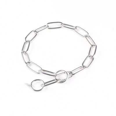 Animal Pattern Stainless Steel Dog Collar Chain for Fashionable Four-legged Friends