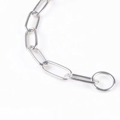 Animal Pattern Stainless Steel Dog Collar Chain for Fashionable Four-legged Friends