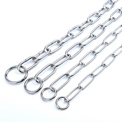 Animal Pattern Stainless Steel Dog Collar Chain for Fashionable Four-legged Friends
