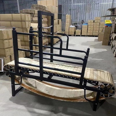 175cm*52cm*130cm/200cm*58cm*150cm Wooden Slat Treadmill for Customized Dog Training