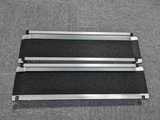 Lightweight Wheel Chair Ramp Non-Slip Aluminum Ramp for Home Loading Capacity 600lbs