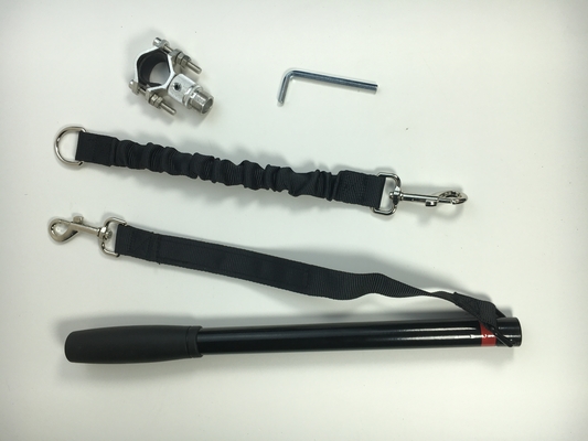 Hands-Free Dog Bike Training Lead Nylon Bicycle Leash for Jogging and Cycling 42.5*68cm