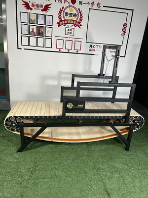 Large Dogs Wooden Manual Dog Treadmill Machine 2023 Style Slatmill with Aluminium Frame