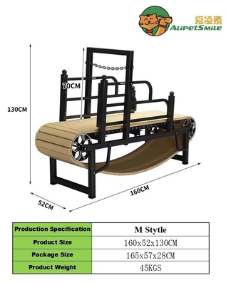 Smooth Operation Dog Treadmill for Customized Training Black Animal Treadmill