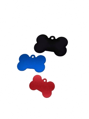 Multi Color Dogs Tag Engraving Dog Tags in Aluminum Alloy with Personalized Design