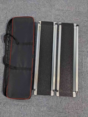 Contemporary Design Style Portable Folding Wheelchair Ramp with Aluminum Material