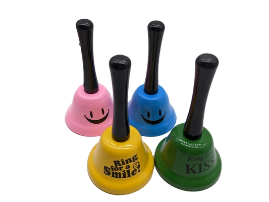 Convenient 75mm*135mm Children's Hand Rocking Bed Bell for Calling in Restaurants