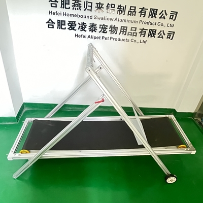 Indoor/Outdoor Dog Treadmill Metal Steel Aluminium Slat Mill for Sustainable Training