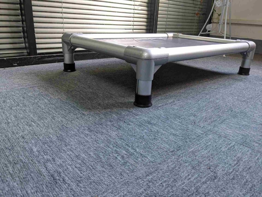 Moisture-proof Breathable Elevated Dog Bed Aluminum Removable Washable for S/M/L/XL Dogs