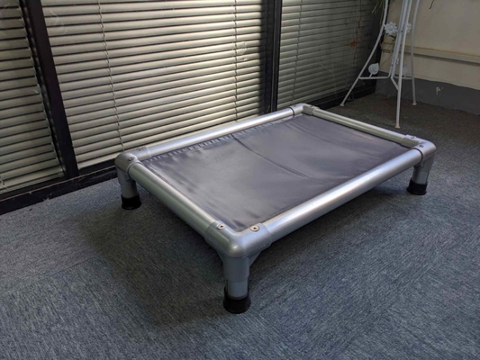 Moisture-proof Breathable Elevated Dog Bed Aluminum Removable Washable for S/M/L/XL Dogs