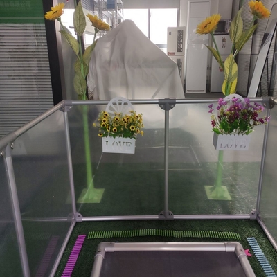 6063/6061/6005/6082/6060 Alloy Acrylic Folding Pet Fence Transparent Design for Indoor