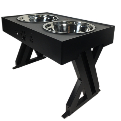 NO Time Setting Pet Lift Table Stainless Steel Dog Bowl Drinking Table Adjustable Feeding Bowl