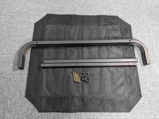 Foldable Portable Black Breathable Elevated Pet Dog Bed for Small to Medium Dogs
