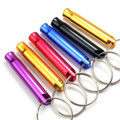 Silver Pet Whistle for Loud Dog Training Effective Anti-loss Device