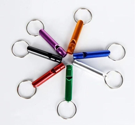 Pet Barking Control Whistle Stocked Aluminum Alloy Training Deterrence Tool