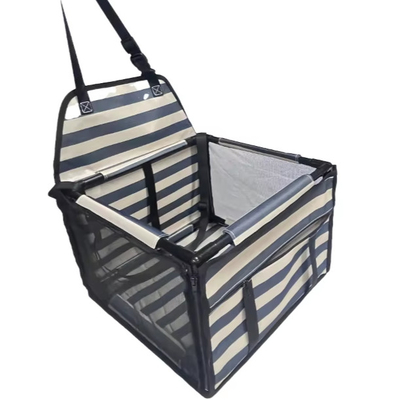 Pet Travel Carrier Cage Amazon Custom Oxford Folding Seat Travel Safety Carrier for Dogs