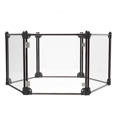 Pet Cage Acrylic Transparent Dog Fence for Free Combination in Medium to Large Size