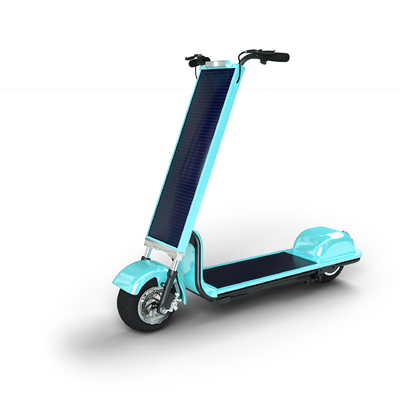 Folding Solar Intelligent Electric Scooter Balance Car Max Speed 18km/h
