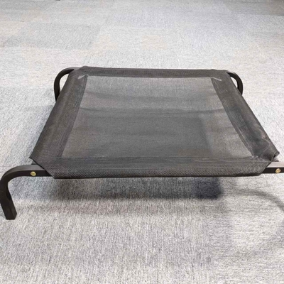 Electrophoresis Large Size Steel Tube Folding Pet Bed Pet Cot Elevated Dog Bed Mesh Bed