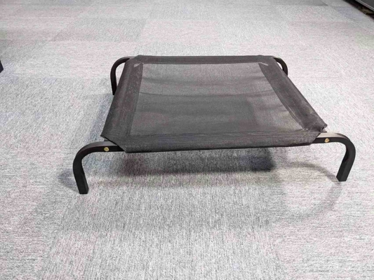 Electrophoresis Large Size Steel Tube Folding Pet Bed Pet Cot Elevated Dog Bed Mesh Bed