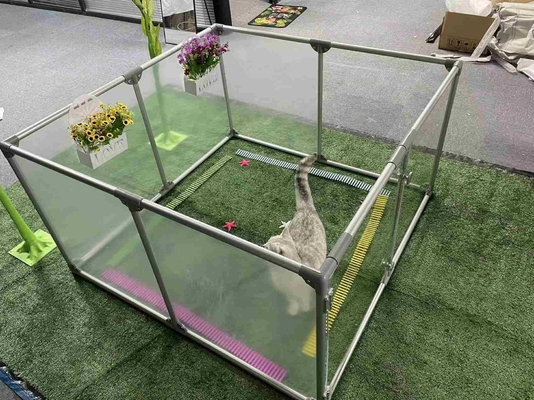 Customized Lightweight Portable Animal Fence Pet Playpen Cage with Sturdy Flexibility