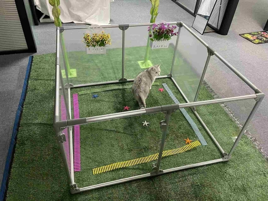 Customized Lightweight Portable Animal Fence Pet Playpen Cage with Sturdy Flexibility