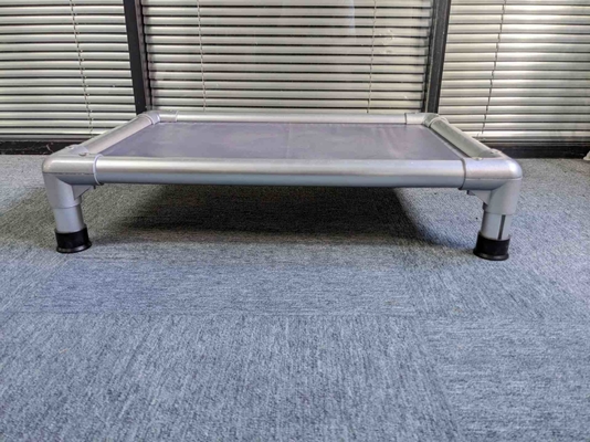 Indoor/Outdoor Large Dog Bed with Elevated Aluminum Frame Comfortable Pet Rejuvenation