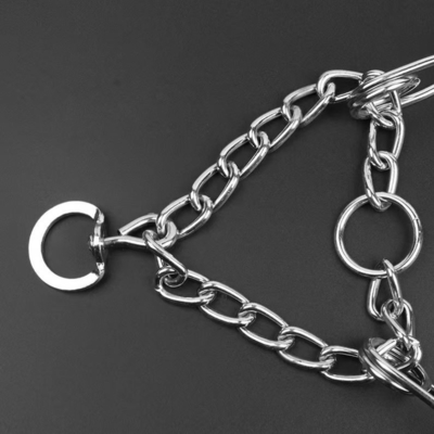 Customer Size Metal Dismountable Dog Training Chain Collar with Personalized Training