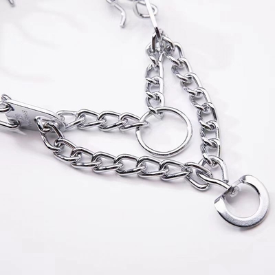 Effective Training Stainless Steel Dog Collar with Customized Size and Material
