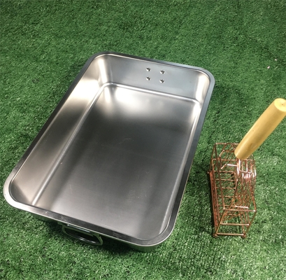 45x30x10cm Size Washable Cat Toilet Box for Pet Cleaning Stainless Steel Material