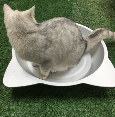 Hand Wash Round Bowl Shaped Cat Nest Aluminium Material for Your Furry Companion