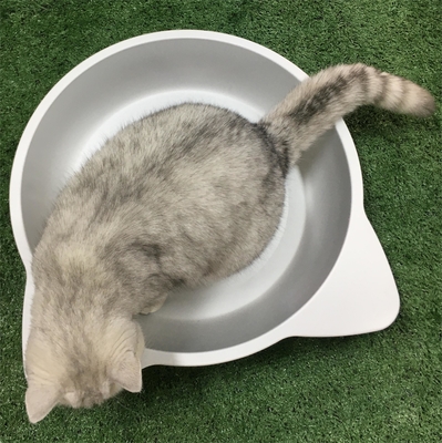 Hand Wash Round Bowl Shaped Cat Nest Aluminium Material for Your Furry Companion