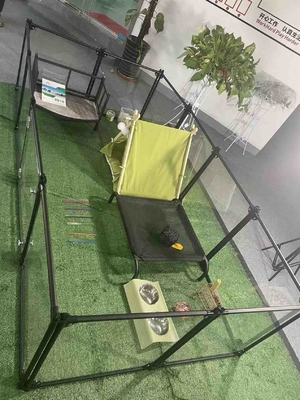 Portable Pet Playpen for Indoor/Outdoor Customized Color 6/8/10/12 Pcs Button Closure