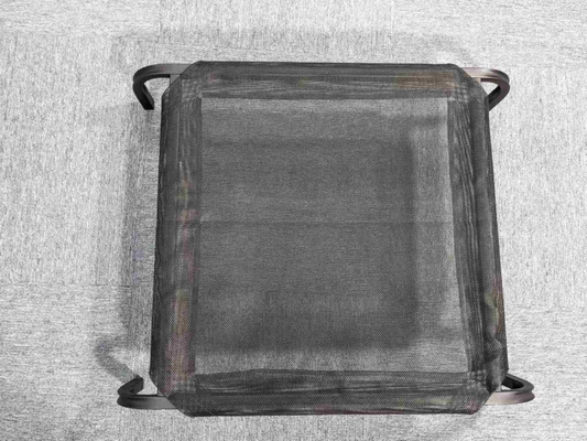 Powder Coated Elevated Dog Bed with Breathable Design and Waterproof Material