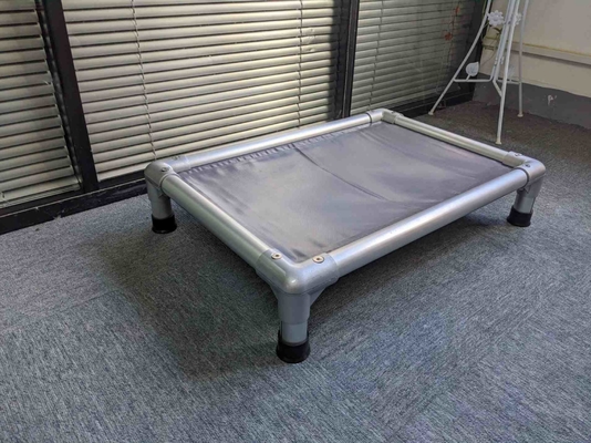 Custom Logo Accepted Aluminum Frame Dog Bed for Large Dogs Easy to Clean Luxury Design