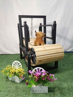 Wood Paper Steel Made Small Size Custom Training Machine for Unpowered Dog Treadmill