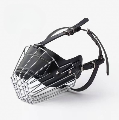 Stainless Steel Multi-Size Muzzle for Large Dogs and Equine Custom SAP Weight Trainer Agility Equipment