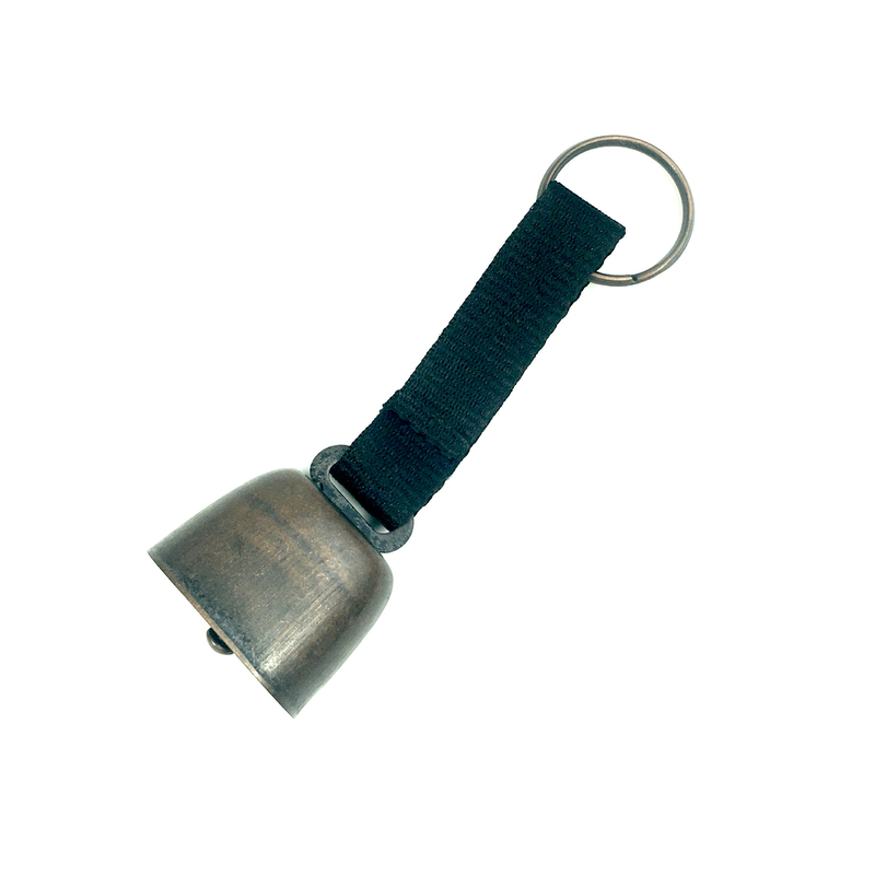 Keep Safe on Your Hiking Adventures with 22g Bear Bell Hiking Buckle Belt and Cow Bell