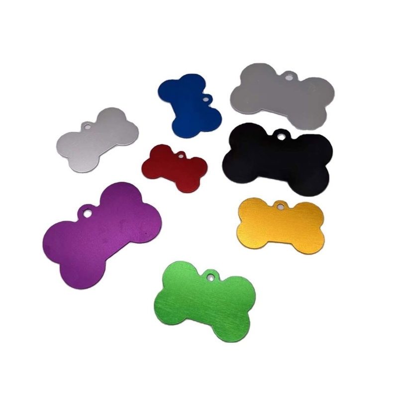 Custom Anodized Aluminum Alloy Dog Tag Stainless Steel ID Tag for Your Faithful Friend