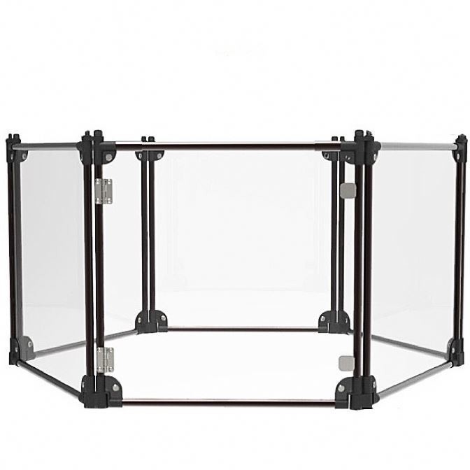 Animal Pattern Dog Fence Perfect for Camping or Courtyard 65cm High 8 Panels